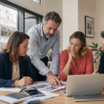 Professionnels représentant les différents acteurs du marché immobilier français